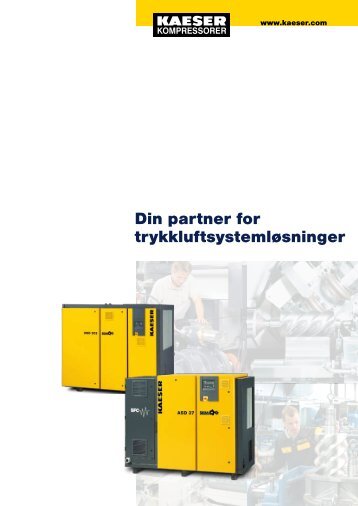 Din partner for trykkluftsystemløsninger - KAESER Kompressorer
