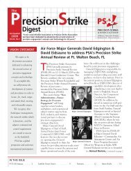 View this digest - Precision Strike Association