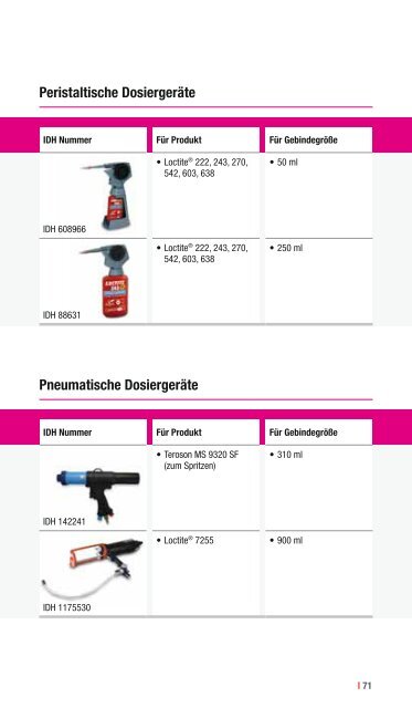 Taschenbuch LoctiteÂ® Reparatur-Experte