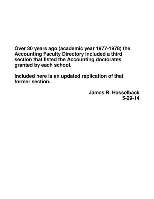 academic year 1977-1978 - James Hasselback