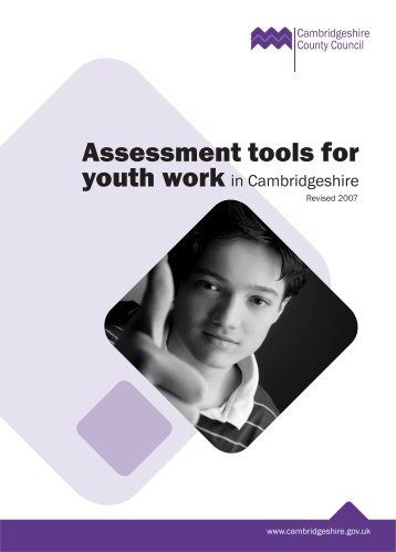 Assessment tools for youth work - Merton Connected