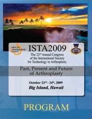 ISTA2009 PROGRAM