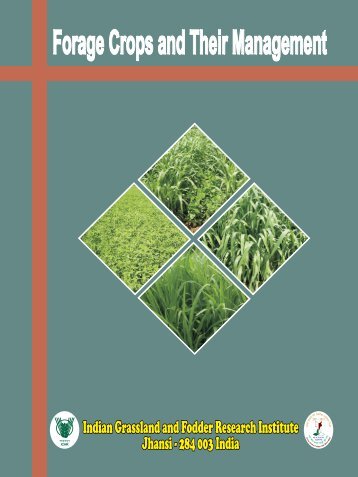 Forage crops & management - Indian Grassland and Fodder ...