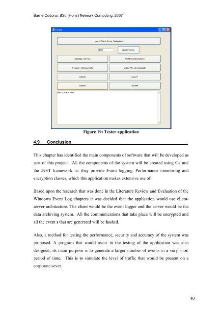 Analysis and Evaluation of the Windows Event Log - Bill Buchanan