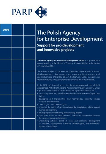 The Polish Agency for Enterprise Development