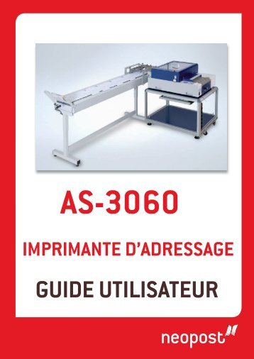 GUIDE UTILISATEUR - Neopost