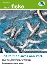 Fiske med sans och vett - Krav