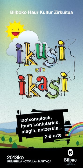 Ikusi eta Ikasi programa - Bilbon Euskaraz