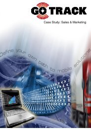 Case Study: Sales & Marketing - GPS Vehicle Tracking System