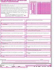 roland-morris acute low back pain disability questionnaire