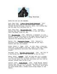 Dog Stories