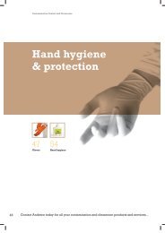 Hand hygiene & protection - Anderco