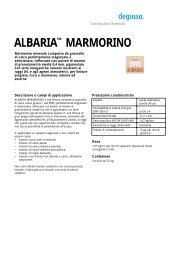 ALBARIAâ¢ MARMORINO - Dekint.it