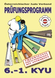 Kyu-Heft 2011 - Österreichischer Judoverband