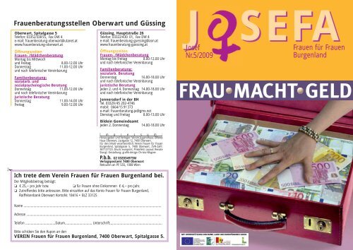 FRAU MACHT GELD - Verein fÃ¼r Frauen