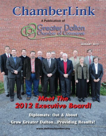 Meet The 2012 Executive Board! - Dalton-Whitfield Chamber of ...