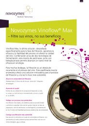 Novozymes VinoflowÂ® Max - VINICAS