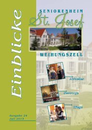 Einblicke Ausgabe 24 Juli 2013 - Seniorenheim St.Josef ...