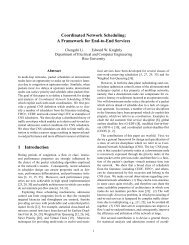 Coordinated Network Scheduling: A Framework for End-to ... - ICNP