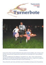 Turnerbote Folge 2 2012 als PDF - Turnverein Gmunden 1861