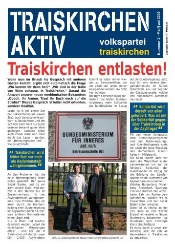 Traiskirchen entlasten!