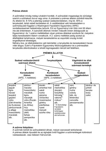 PrÃ©mes Ã¡llatok A szÅrmÃ©ket mindig meleg ruhakÃ©nt hordtÃ¡k. A ...