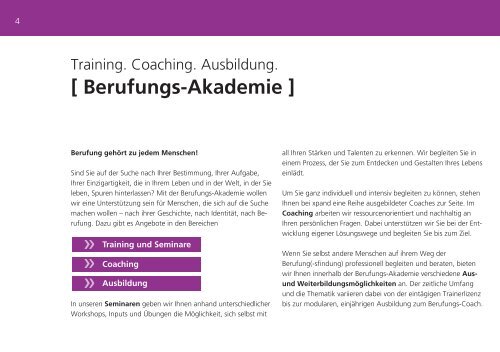 Berufungs-Akademie - xpand international