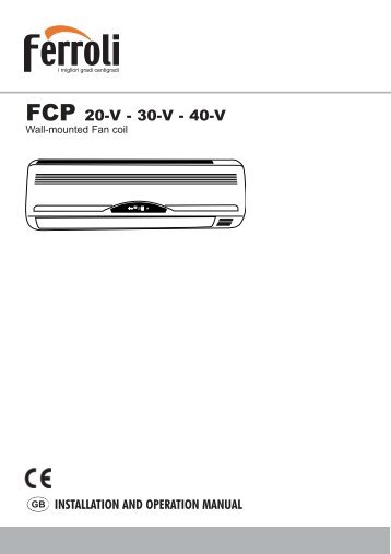 FCP 20-V - 30-V - 40-V