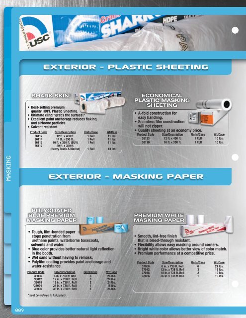 USC Catalog 2011 - English - US Chemical & Plastics