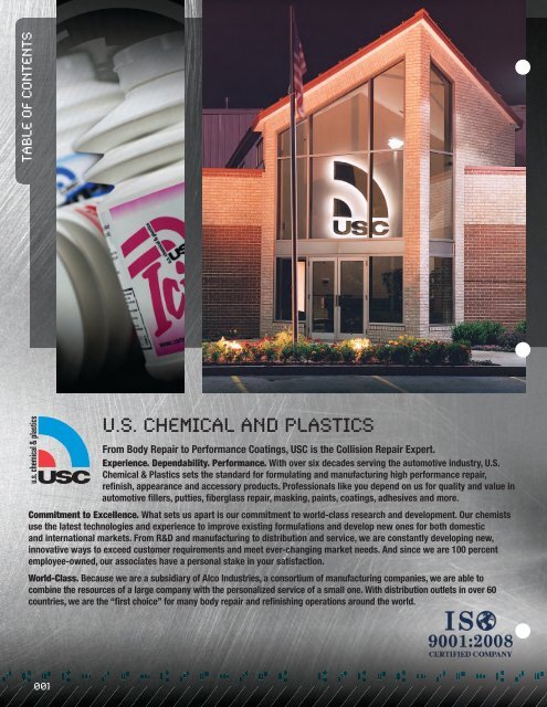 USC Catalog 2011 - English - US Chemical & Plastics