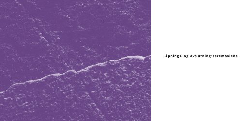 Åpnings- og avslutningsseremoniene