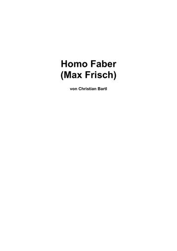 Homo Faber - Max Frisch.pdf - bartlweb