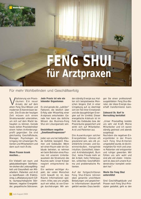 Feng Shui Beratung und Seminare fÃ¼r Business und Privat