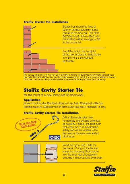 CAVITY WALL TIES - mkm.strawberryadm...