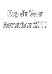 November 2010 - Hortusbuurt