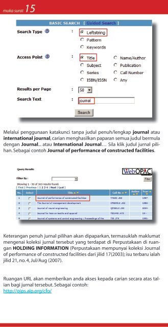 KATALOG PERPUSTAKAAN - UTHM Library