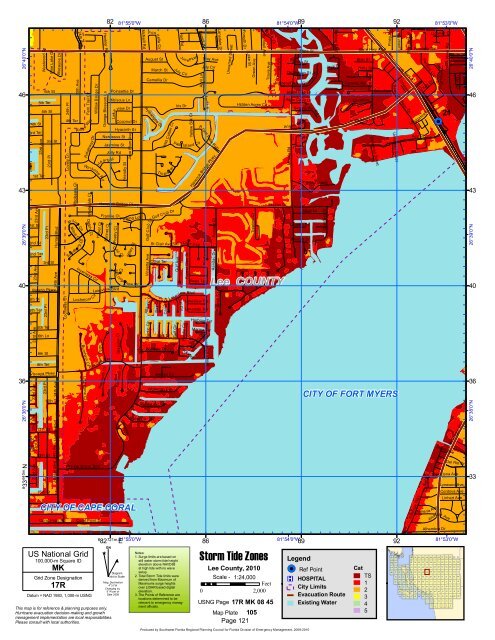 Book 5:Lee County Storm Tide Atlas - Southwest Florida Regional ...