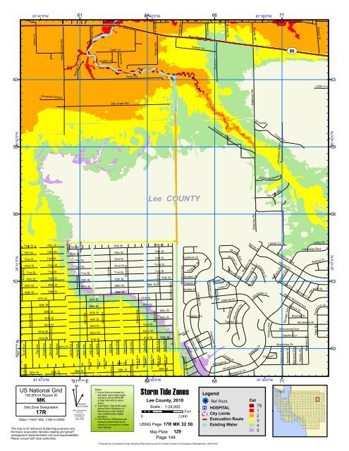 Book 5:Lee County Storm Tide Atlas - Southwest Florida Regional ...