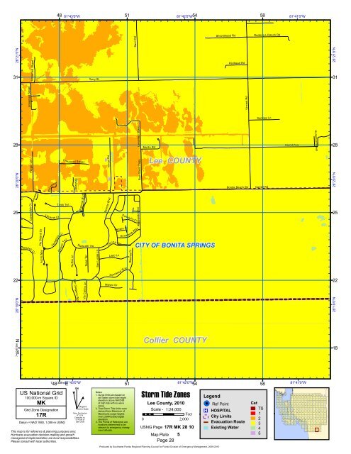 Book 5:Lee County Storm Tide Atlas - Southwest Florida Regional ...