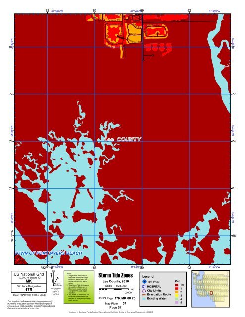 Book 5:Lee County Storm Tide Atlas - Southwest Florida Regional ...