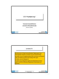 PM_SS05_LE03.pdf - Lehrstuhl fÃ¼r Wirtschaftsinformatik