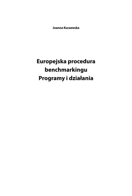 Europejska procedura benchmarkingu