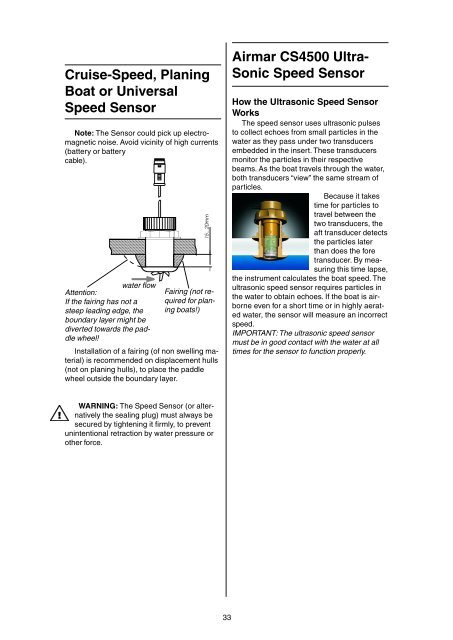 Display Function - Marine Autopilots, Engine Controls and Instruments