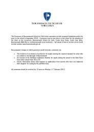 Admissions Policy 2014-2015 (2 - Bournemouth School for Girls