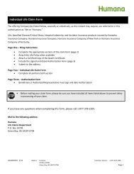 Death Claim Administration Form