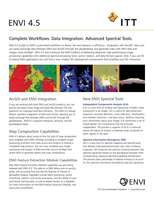 ENVI 4.5 - Exelis VIS