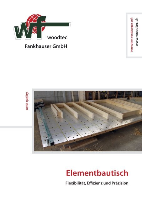 Dokumentation Elementbautisch de.pdf - woodtec Fankhauser GmbH