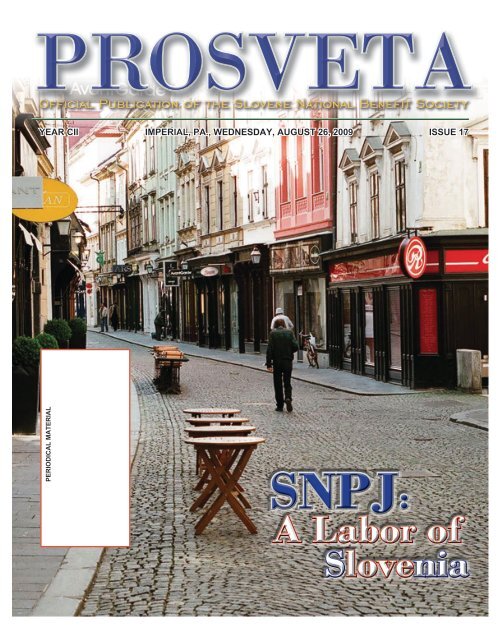 Labor Day Greetings - Slovene National Benefit Society