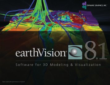 EarthVision 8.1 Brochure - Dynamic Graphics, Inc.