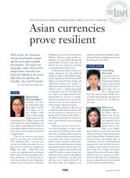 Asian currencies prove resilient - The Asset